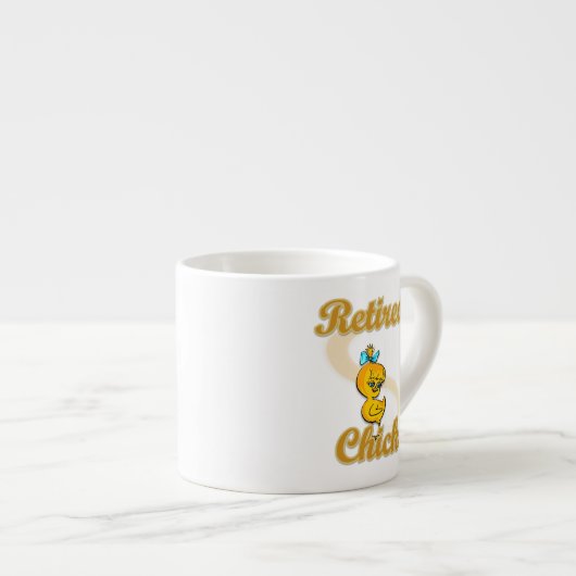 Tasse Expresso Chick retraité (Devant droit)