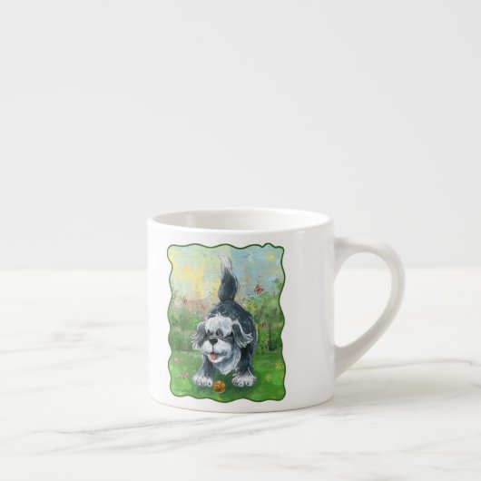 Tasse Expresso Chien à mouton escarpé (Droite)