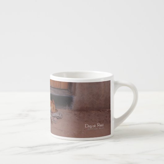 Tasse Expresso Chien au repos (Droite)