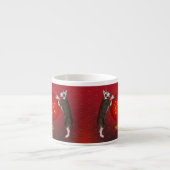 Tasse Expresso Chien de monogramme de Shimizu (Devant)