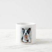 Tasse Expresso Chien de taureau français (Devant)