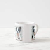 Tasse Expresso Chien de taureau français (Devant droit)