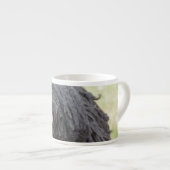 Tasse Expresso Chien noir de Puli (Devant droit)