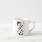 Tasse Expresso Chiffre de base T-shirts et cadeaux de bâton de (Droite)