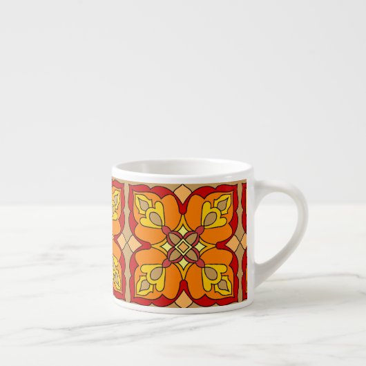 Tasse Expresso Chili et orange (Droite)