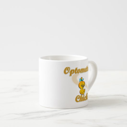Tasse Expresso Choc optométriste (Devant droit)