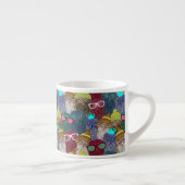 Tasse Expresso Chouette dans la couronne (Droite)