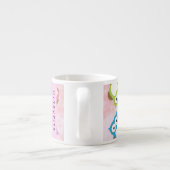 Tasse Expresso Chouettes mignonnes, Chouette Motif, Chouettes col (Dos)