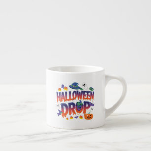 Tasse Expresso Chute d'Halloween
