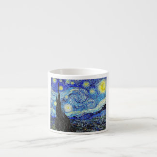 Tasse Expresso Ciel Vintage Nuit Nuit Étoilée