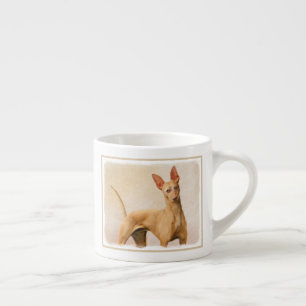 Tasse Expresso Cirneco dell’Etna Peinture - Cute Original Chien A