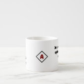 Tasse Expresso Citation De Nom Personnalisée, Petite Coupe Espres (Devant)