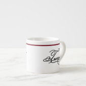 Tasse Expresso Citation de Twain - Rougit Style 90s (Devant droit)