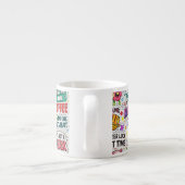 Tasse Expresso Citation drôle et sarcastique (Dos)