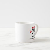 Tasse Expresso Citation Inspiration "Croyez que vous pouvez (Devant droit)