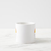 Tasse Expresso Citation inspirée et motivationnelle arc-en-ciel (Devant)