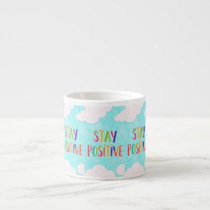 Tasse Expresso Citation motivante positive peinte