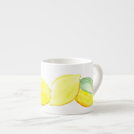 Tasse Expresso Citron (Devant droit)