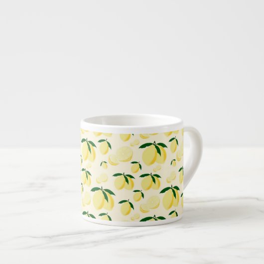 Tasse Expresso Citron (Devant droit)