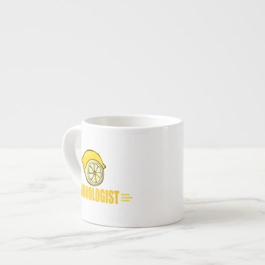 Tasse Expresso Citron drôle (Devant gauche)
