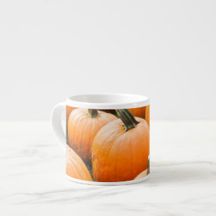 Tasse Expresso Citrouilles à vendre au marché d'un agriculteur