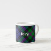 Tasse Expresso Clan Baird Tartan (Devant droit)