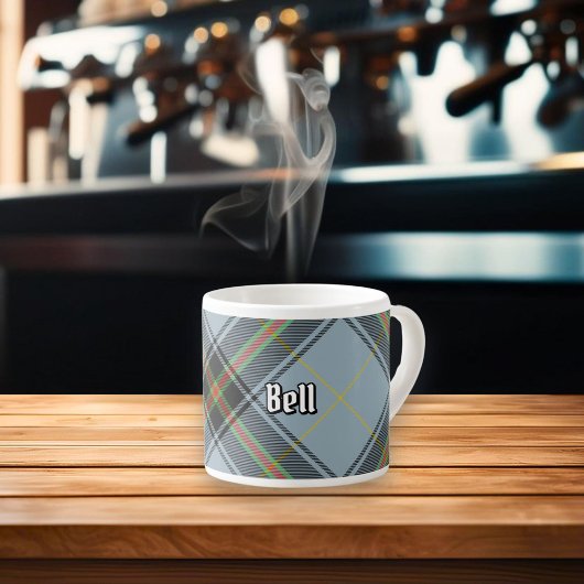 Tasse Expresso Clan Bell Tartan