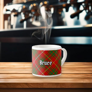 Tasse Expresso Clan Bruce Tartan