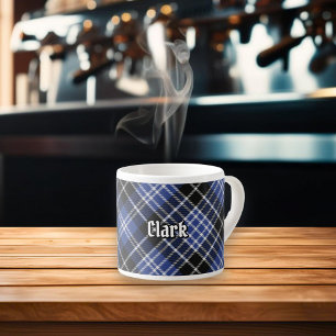 Tasse Expresso Clan Clark Tartan