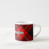 Tasse Expresso Clan Cunningham Tartan (Droite)