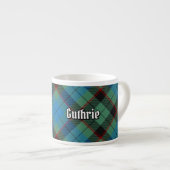 Tasse Expresso Clan Guthrie Tartan (Devant droit)