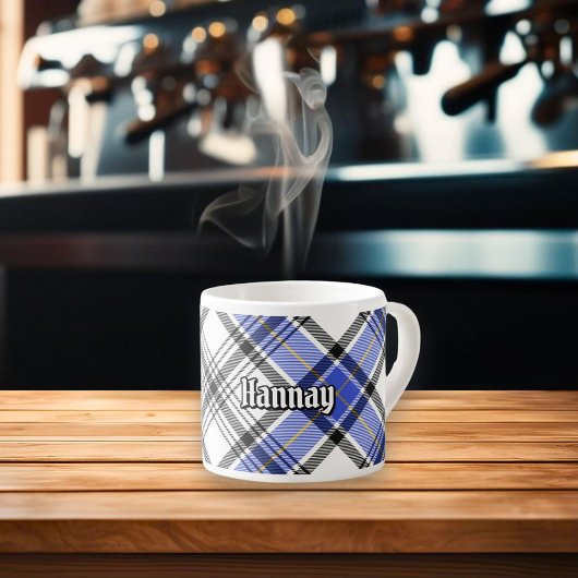 Tasse Expresso Clan Hannay Tartan