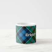 Tasse Expresso Clan Kirkpatrick Tartan (Devant)