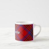 Tasse Expresso Clan Leslie Red Tartan (Droite)