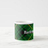 Tasse Expresso Clan MacArthur Tartan (Devant)