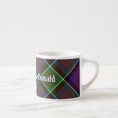 Tasse Expresso Clan MacDonald de la Coupe Clanranald Tartan Espre (Droite)