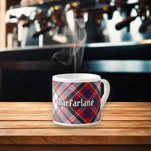Tasse Expresso Clan MacFarlane robe Tartan