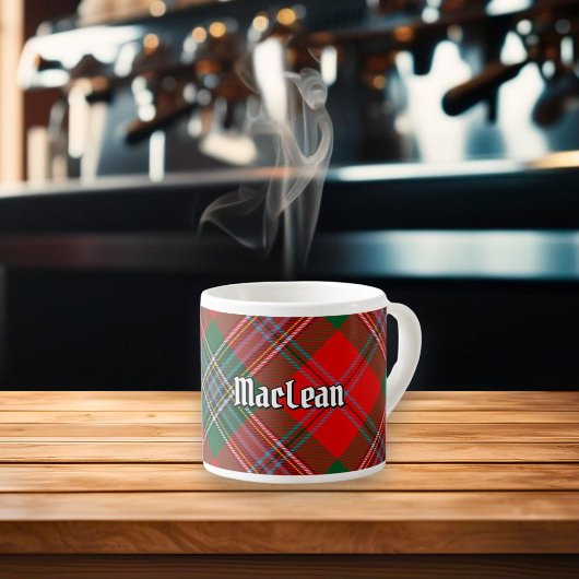 Tasse Expresso Clan MacLean Tartan