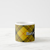 Tasse Expresso Clan Macleod de Lewis Tartan (Devant)