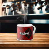 Tasse Expresso Clan Macleod de Raasay Tartan