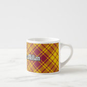 Tasse Expresso Clan MacMillan robe Tartan (Droite)