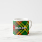 Tasse Expresso Clan MacMillan Tartan (Devant droit)