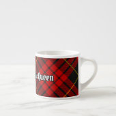Tasse Expresso Clan MacQueen Tartan (Droite)