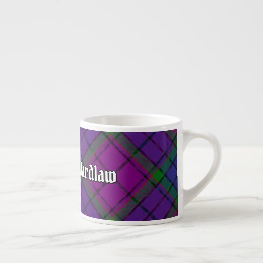 Tasse Expresso Clan Wardlaw Tartan (Droite)