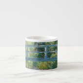 Tasse Expresso Claude Monet - Eau Lily étang, Harmonie verte (Devant)