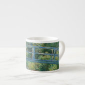 Tasse Expresso Claude Monet - Eau Lily étang, Harmonie verte (Devant droit)
