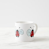 Tasse Expresso Coccinelle (Devant droit)