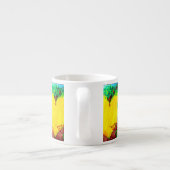 tasse expresso coeur or (Dos)