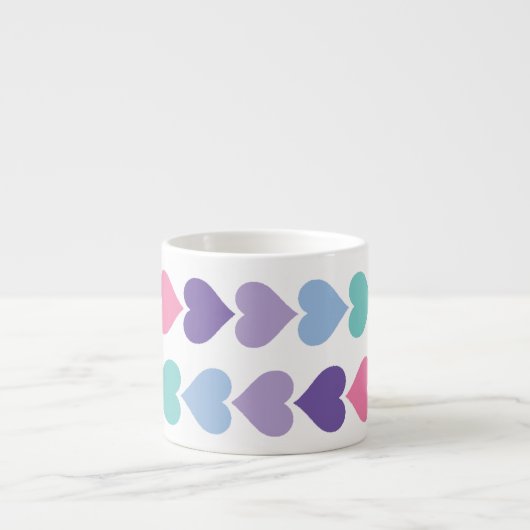 Tasse Expresso Coeurs (Devant)