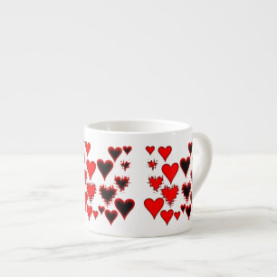 Tasse Expresso Coeurs